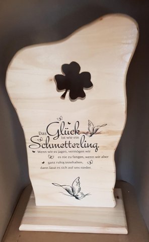 Glück ist wie ein Schmetterling